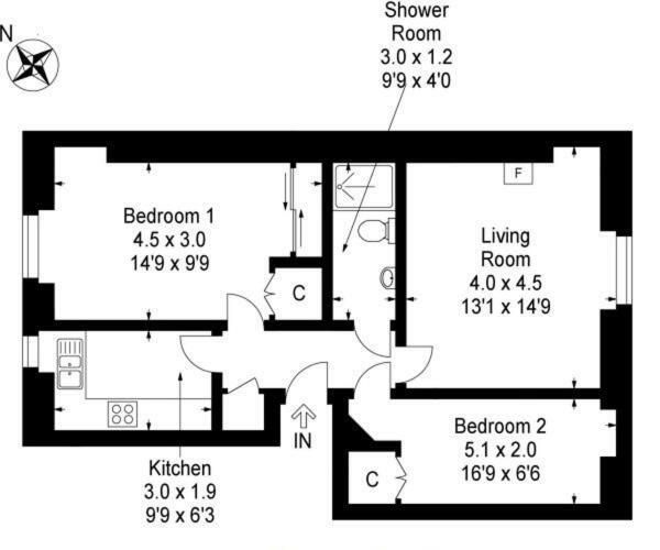 Edinburgh City Apartment Eksteriør bilde